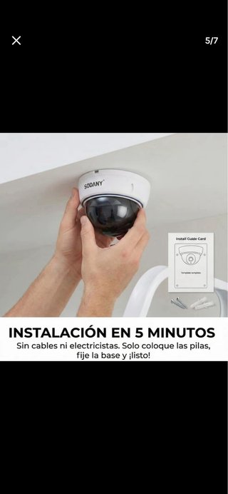 Cámara de seguridad falsa SODANY