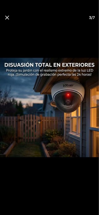 Cámara de seguridad falsa SODANY
