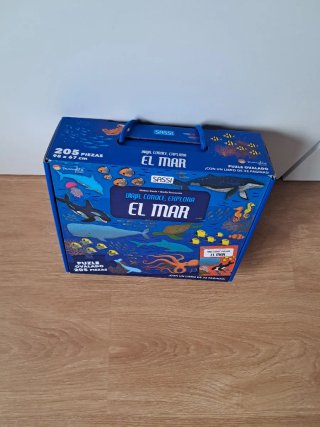 Puzzle El Mar 205 Piezas Ovalado. Manolito Books