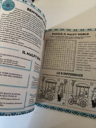 Cruciverba Malfy Gin Quiz