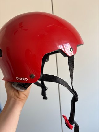 Casco Rojo Ajustable
