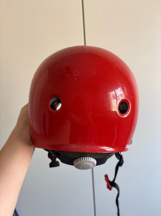 Casco Rojo Ajustable
