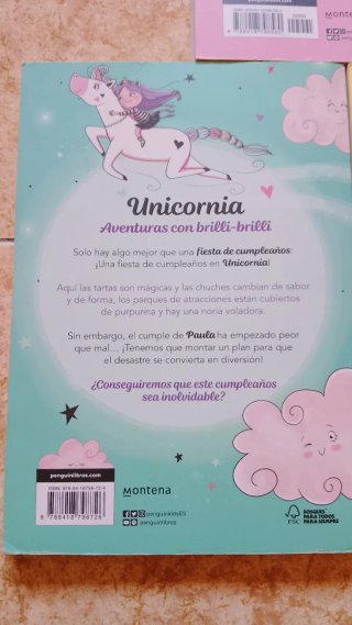 Tres libros unicornia