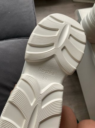 Zapatos de plataforma blancos
