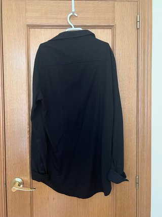 Camisa Sepiia Negra Manga Larga