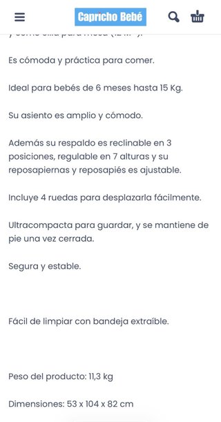Trona Chicco infantil