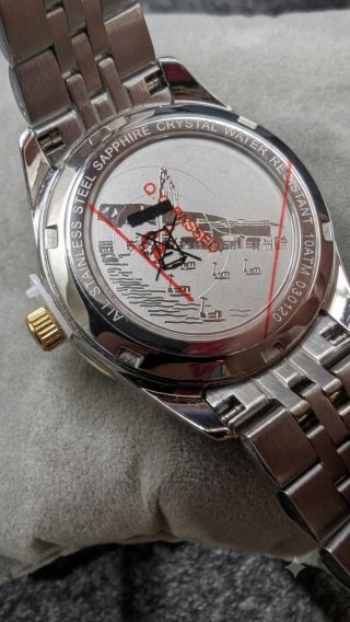 Orologio LORENZ Ginevra Bicolore - NUOVO Mai Usato