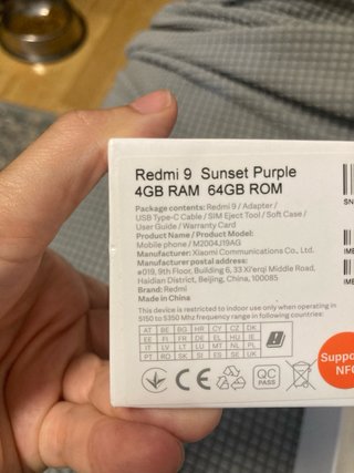 Smartphone Redmi 9