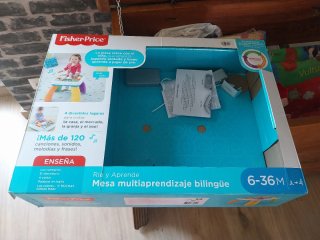 Mesa Actividades Bebé Fisher-Price Bilingüe