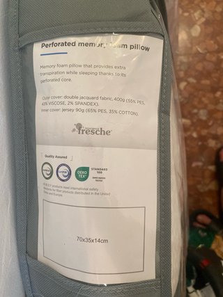 Juego de 4 almohadas blancas