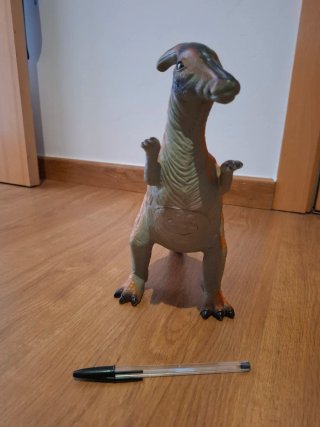 Muñeco Dinosaurio Parasaurolophus Grande