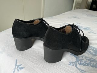 Zapatos negros de piel