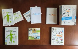 Nintendo Wii + 2 Mandos + Balance Board + Juegos