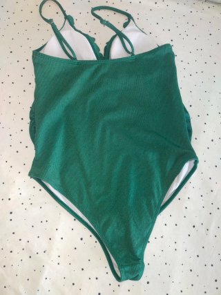 Costume da bagno premaman verde