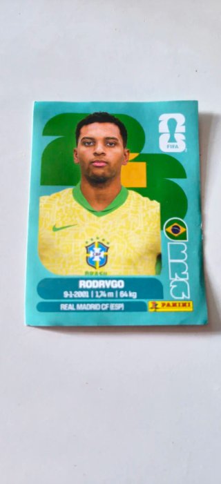 Cromo Mundial 2026 Rodrygo