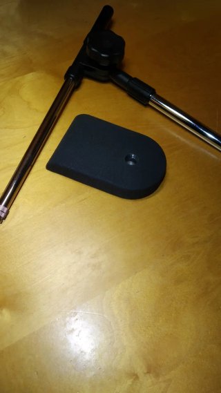 Pie de micro bombo/altavoz