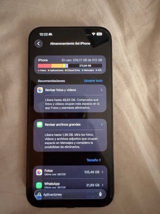 iPhone 15 Pro Max 512GB Negro