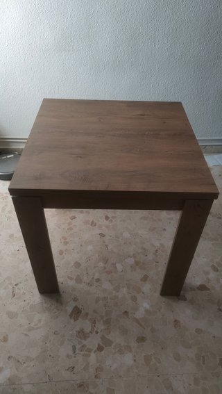 Mesa comedor extensible 80x80 cm