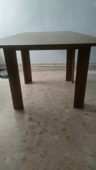 Mesa comedor extensible 80x80 cm