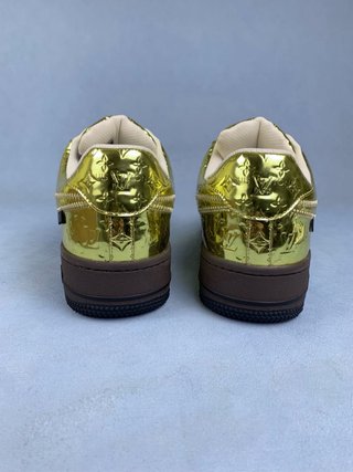 Air Force 1 X Louis Vuitton Doradas Talla