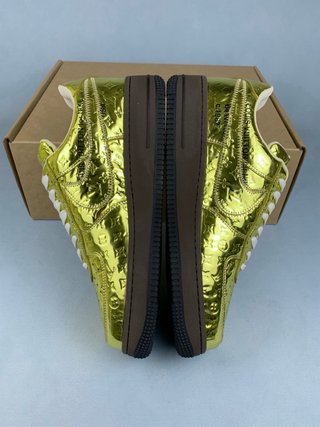 Air Force 1 X Louis Vuitton Doradas Talla