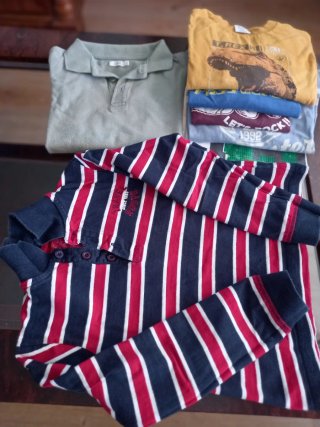 Confezione da 4 Magliette Bambino 6 Anni gap y losan