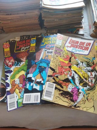 Lote Comics Liga de la justicia Europa