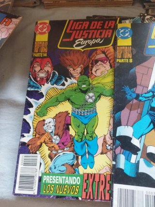 Lote Comics Liga de la justicia Europa