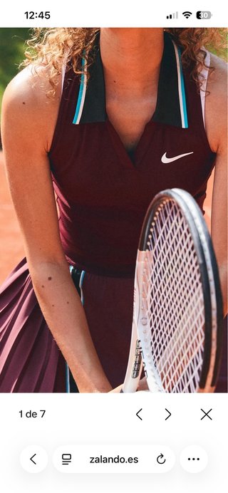 Polo senza maniche Nike da donna Taglia M, tennis/padel