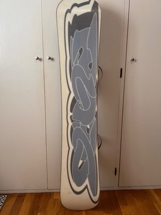Tabla Snowboard con Fijaciones