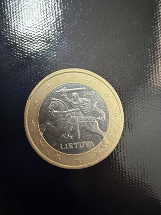 Moneda Lituania 2015