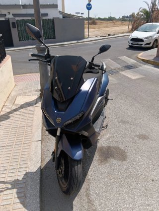 Keeway Vieste 125 Maxi Scooter Azul/Gris