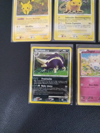 Lote Cartas Pokémon Pikachu, Raichu, Infernape...