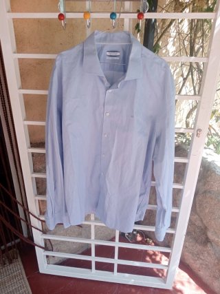 Camisa Pedro del Hierro Azul Talla XXXL