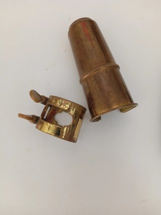 Boquilla Saxo Alto Selmer C* + Abrazadera y Tapa