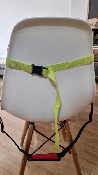 Trona portátil Jane con diseño de león
