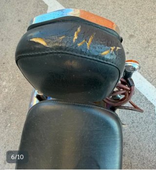 YAMAHA Cruiser Negra y Azul