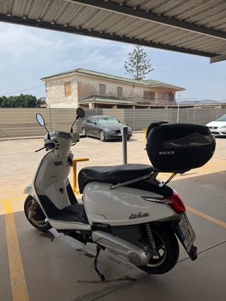 Kymco Like 125 Scooter Blanca 2018