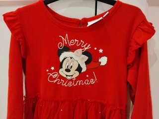 Vestido Navidad Minnie 92cm