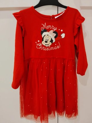 Vestido Navidad Minnie 92cm