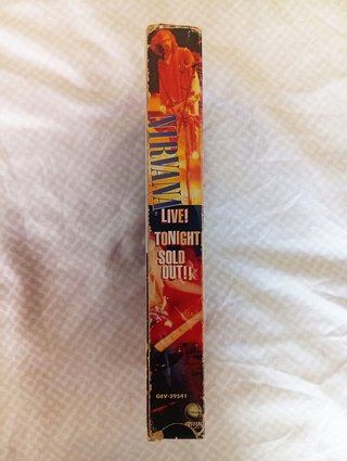 VHS Nirvana Live! Tonight! Sold Out!