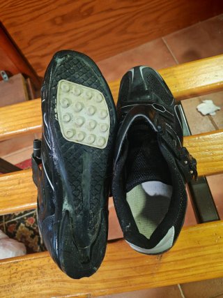 Zapatillas Ciclismo Negras talla 43