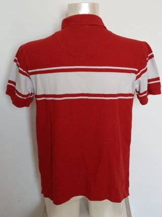 Polo uomo rossa Timberland cotone t.L