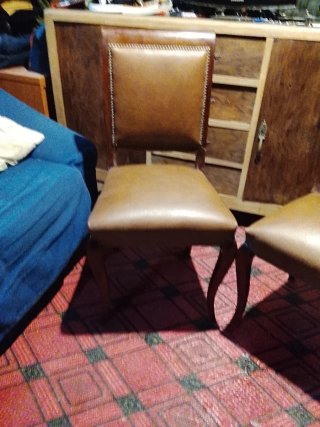 Juego de 2 Sillas Antiguas