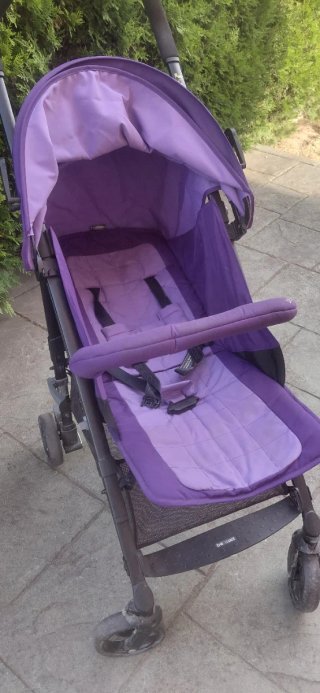 Cochecito Plegable Infantil Morado