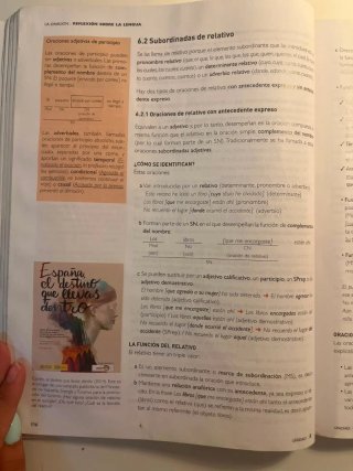 Lengua castellana y literatura 1, Le Bachillerato