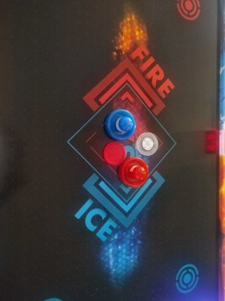 Mesa Air Hockey con Luces LED