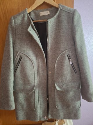 Sfera Basic Chaquetón Gris Talla S