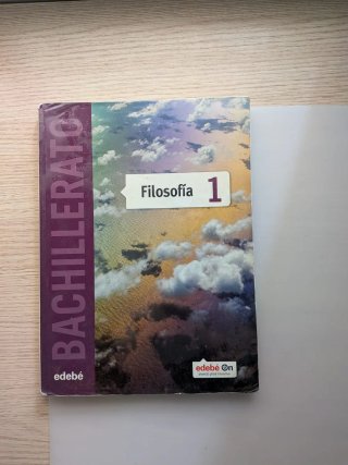 Libro Filosofía 1 Bachillerato editorial Edebé