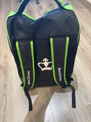 Mochila Padel Black Crown Negra y Verde